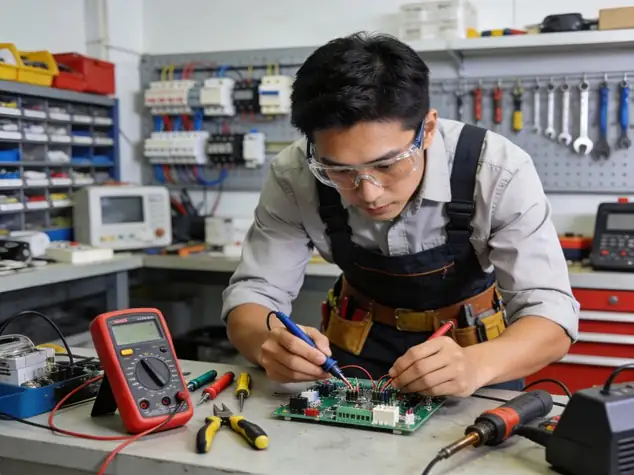 installations et réparations électriques, réparation restauration petit électroménagers
