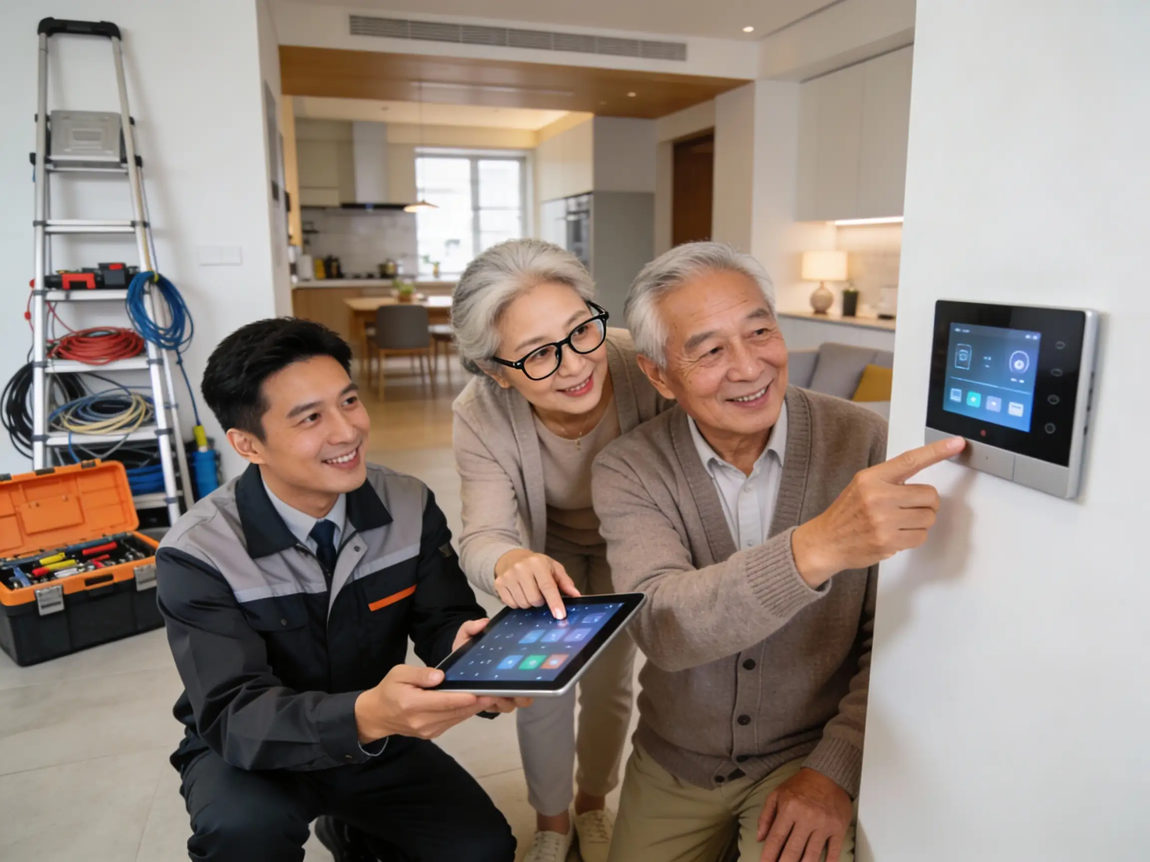 Installation domotique seniors et PMR à Bruxelles-Capitale